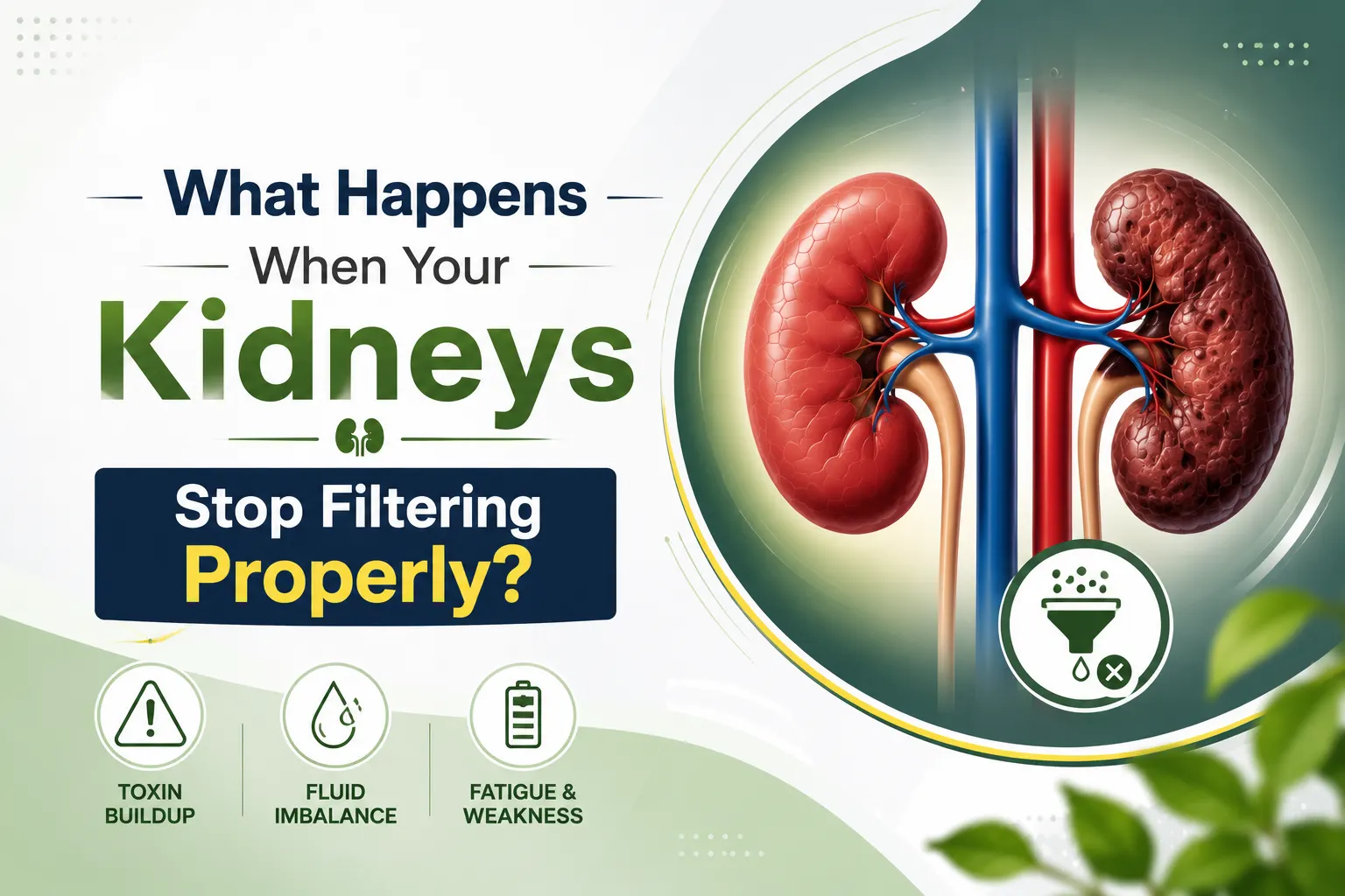 What Happens When Your Kidneys Stop Filtering Properly?